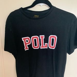 Men’s RALPH LAUREN TEE BLACK/RED